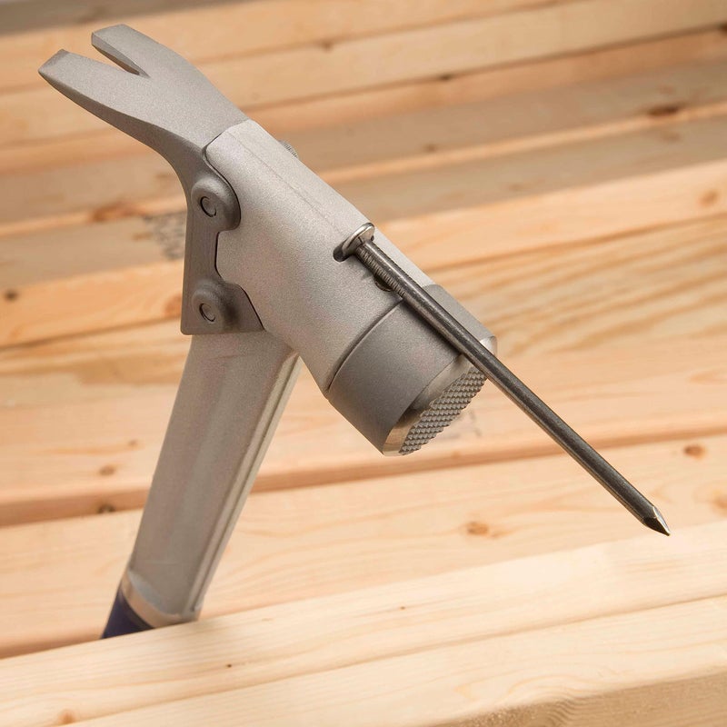 ESTWING AL-PRO Aluminum Framing Hammer - 14 oz Straight Rip Claw with Milled Face & Shock Reduction Grip - ALBLM - Image 5
